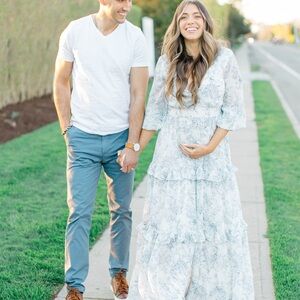 Missguided Blue Maxi Dress - Worn Once